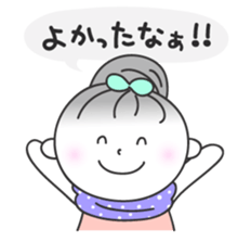 Odango girl of Kansai sticker #1178734