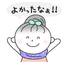 Odango girl of Kansai sticker #1178734
