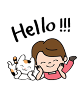 Chill Chill The Cat sticker #1178906