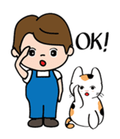 Chill Chill The Cat sticker #1178908