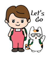 Chill Chill The Cat sticker #1178922