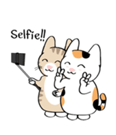 Chill Chill The Cat sticker #1178930