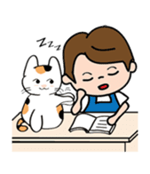 Chill Chill The Cat sticker #1178931