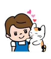 Chill Chill The Cat sticker #1178938