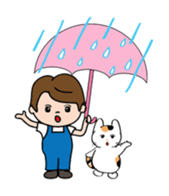 Chill Chill The Cat sticker #1178943