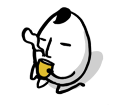Tamago San sticker #1178995