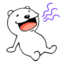 Polar Bear Sticker by TSUKAZAN sticker #1179317