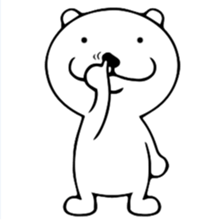 Polar Bear Sticker by TSUKAZAN sticker #1179321