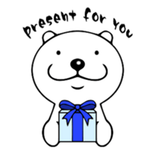 Polar Bear Sticker by TSUKAZAN sticker #1179332