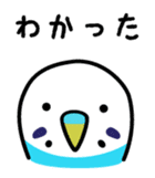 Birds' reply (Japanese) sticker #1179507