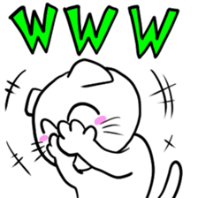 Net slang score of Taremimi cat sticker #1179547