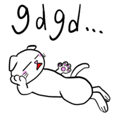 Net slang score of Taremimi cat sticker #1179556