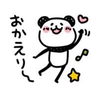Slim Panda san sticker #1179647