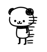 Slim Panda san sticker #1179651