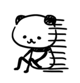 Slim Panda san sticker #1179665