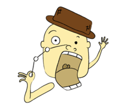 Buta Uncle from Buta family sticker #1179757