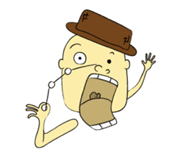 Buta Uncle from Buta family sticker #1179757