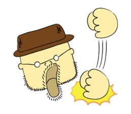 Buta Uncle from Buta family sticker #1179758