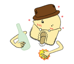 Buta Uncle from Buta family sticker #1179759