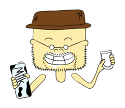 Buta Uncle from Buta family sticker #1179760