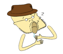 Buta Uncle from Buta family sticker #1179767