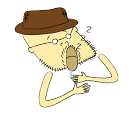 Buta Uncle from Buta family sticker #1179767