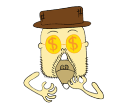 Buta Uncle from Buta family sticker #1179777