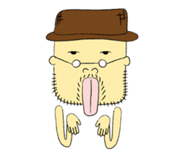 Buta Uncle from Buta family sticker #1179784