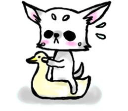 Chihuahua and Turtle sticker #1179890