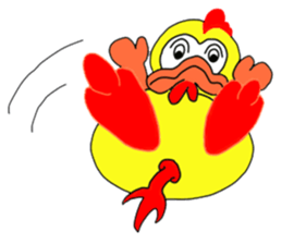 ChickenDuck sticker #1180109