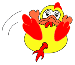 ChickenDuck sticker #1180109