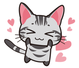 American Shorthair "Mito" sticker #1180370