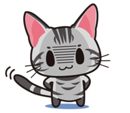 American Shorthair "Mito" sticker #1180384