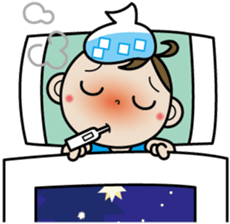 A fine boy sticker #1180392