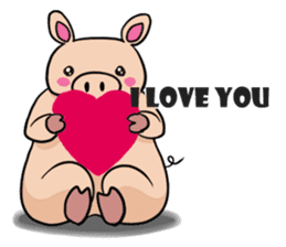 The everyday life of Pigtum sticker #1180472