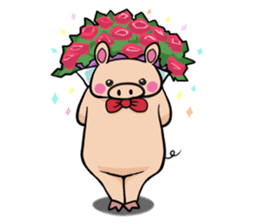The everyday life of Pigtum sticker #1180477