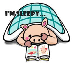 The everyday life of Pigtum sticker #1180485