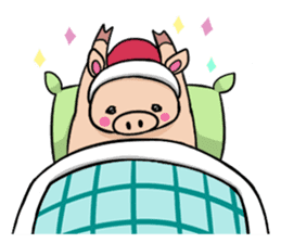 The everyday life of Pigtum sticker #1180486