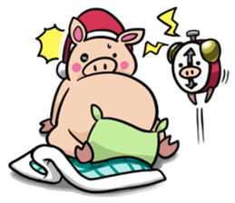 The everyday life of Pigtum sticker #1180487