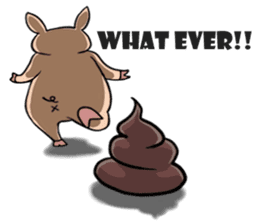 The everyday life of Pigtum sticker #1180488