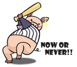 The everyday life of Pigtum sticker #1180490