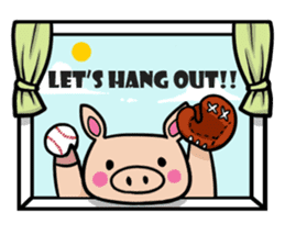 The everyday life of Pigtum sticker #1180497