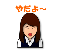 Conversation in the workplace sticker #1180604