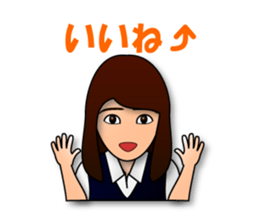 Conversation in the workplace sticker #1180609