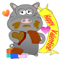 Event Berkshire pig sticker #1181122