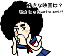 Question girl sticker #1181406