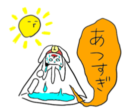 Sad cat sticker #1182203