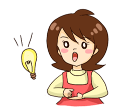 mama's every day sticker #1182335