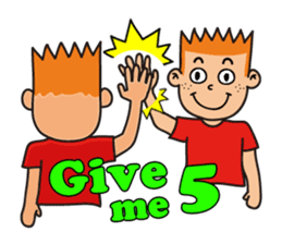 Sally and Billy(Friends) sticker #1182765