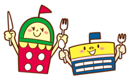 Fuwawa=Moco and Friends sticker #1183101